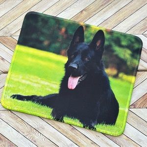 NWT Black German Shepherd Mouse Pad